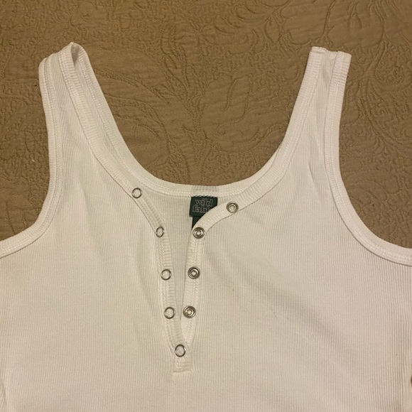 Other - EUC One Piece Body suit. Ribbed fabric. Snaps at the neckline. Size M/L